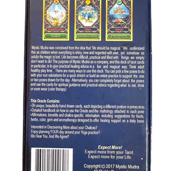 Mystic Mudra by Sherry Boxall, 39 card deck with companion guidebook LN OOP RARE - Picture 2 of 4